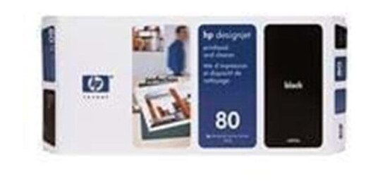 HP 80 Printhead Cleaner Black - Skriverhode med renser Svart