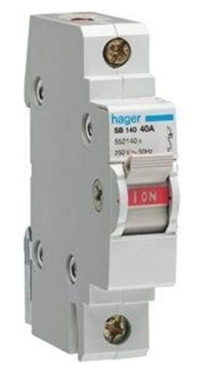 Hager Changeover 1 pole 16a 1-0-2 (3250615510709)