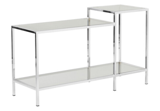 Jotex NOLITA sidebord 40x120 cm Krom/glass 1582129-02-0