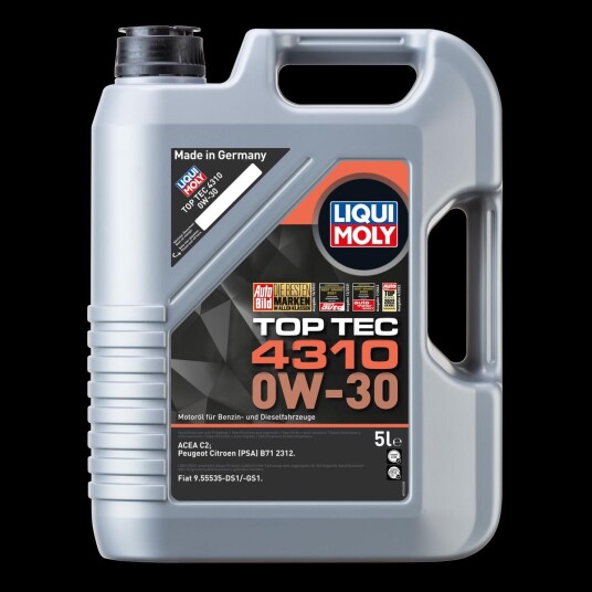Motorolje LIQUI MOLY TOP TEC 4310 0W30 5L Motorolje LIQUI MOLY TOP TEC 4310 0W30 5L