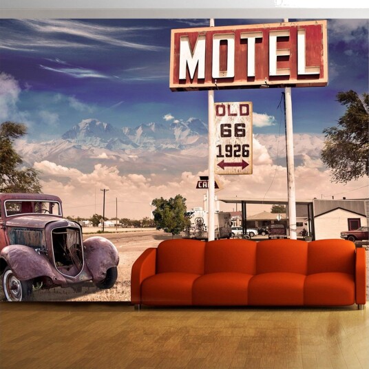Fototapet Old Motel 400x280 - Artgeist sp. z o. o.