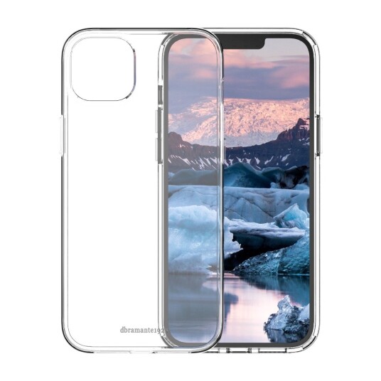 Dbramante1928 Iceland Pro Mobildeksel for iPhone 14 Plus - Gjennomsiktig med MagSafe og Resirkulert Plast