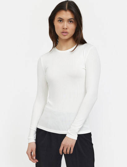 Soft Rebels Srfenja O-Neck Top - White - XL