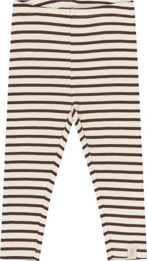 Petit Piao Ppsky Leggings - CHESTNUT STRIPED - 80