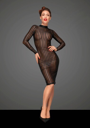 Classic Dress Made Of Elastic Tulle Classic Dress Made Of Elastic Tulle