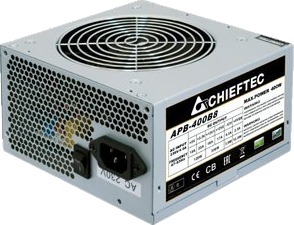 Chieftec Value APB 400B8 BK Strømforsyning 400W