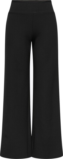 Only Clever High Waist Wide Pant Sort XS/34 Only Clever High Waist Wide Pant Sort XS/34