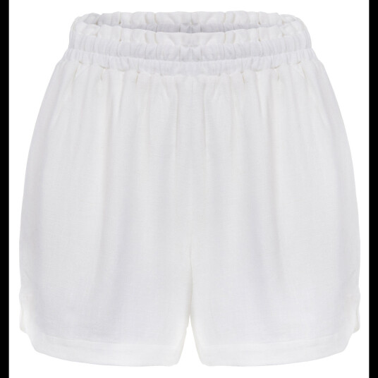 Suzy Shorts White XS Linen shorts