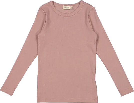 MarMar Tani Modal Fine Rib Dusty Mauve (128 / 8 år)