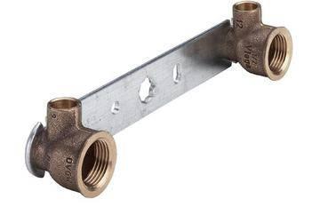 Viega Gemini Monteringsblokk 12 mm - 1/2" til Overvann og Drenering