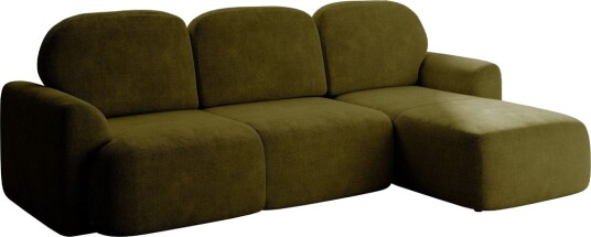 Corfu Sovesofa Med 3 Seters Divan Grønn