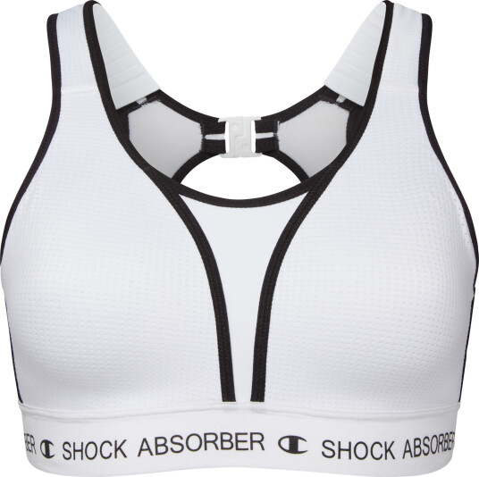Shock Absorber Women"s Ultimate Run Bra Padded White 85E Shock Absorber Women"s Ultimate Run Bra Padded White 85E
