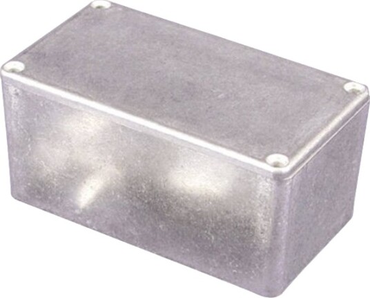 Hammond Electronics 1550MBK 120 × 100 × 35 mm Aluminium Sort Kabinett