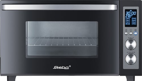 Steba Miniovn 30L med Varmluft og Grillfunksjon Svart Steba Miniovn 30L med Varmluft og Grillfunksjon Svart