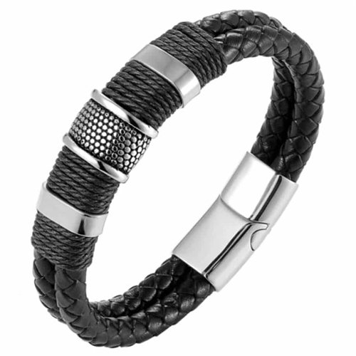 Klassisk armbånd i Crawe design skinn. Klassisk armbånd i Crawe design skinn.