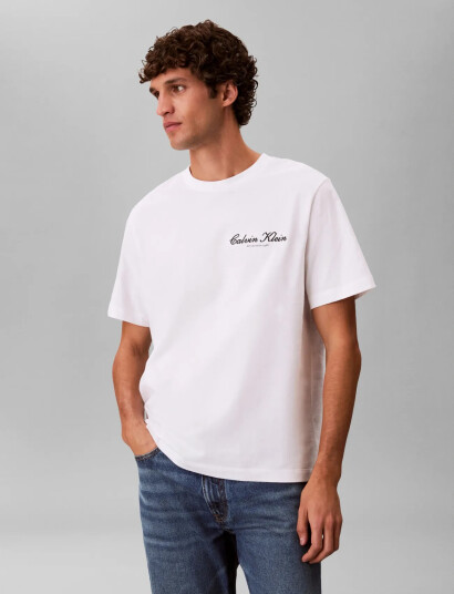 Calvin Klein Jeans 20S March Graphic Seasonal Fashi White M Calvin Klein Jeans 20S March Graphic Seasonal Fashi White M