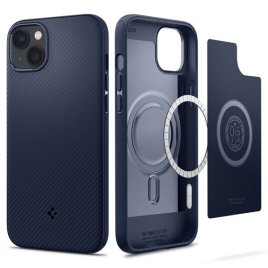 Spigen Mobildeksel for iPhone 14 Plus - Blå, 17 cm (6.7") Spigen Mobildeksel for iPhone 14 Plus - Blå, 17 cm (6.7")