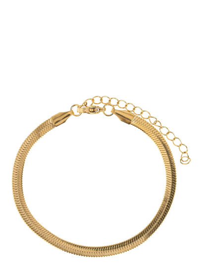 TIMI OF SWEDEN Ivy Snake Chain Bracelet Stainless Steel Guld One Size 14.5 cm