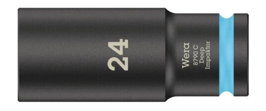 Wera 8790 C Impaktor Deep 05004839001 Unbrako Topnøgleindsats 24 Mm 1/2 (12,5 Mm)