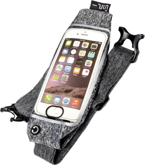 Spibelt Running Belt med Window Grey/Black