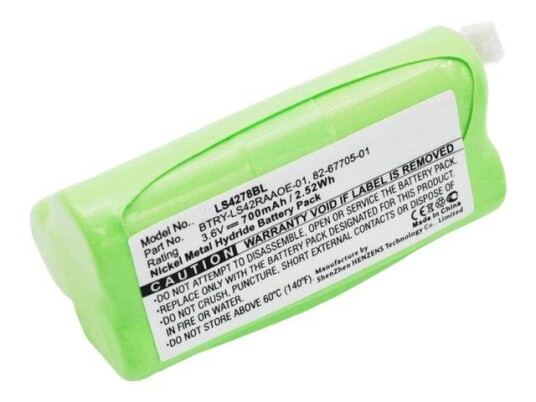 CoreParts batteri for strekkodeleser - NiMH - 700 mAh - 2.5 Wh (MBXPOS-BA0285) CoreParts batteri for strekkodeleser - NiMH - 700 mAh - 2.5 Wh (MBXPOS-BA0285)