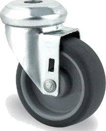 Tente 1470PA0050P30 Leddhjul 50 mm, PU, sentrumshull 10,5 mm, Garasjeinnredning & oppbevaring