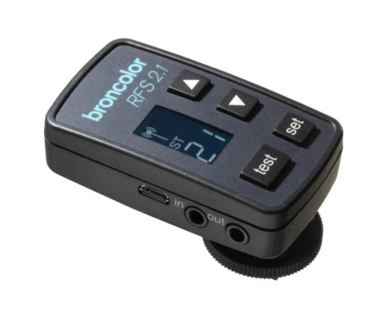 Broncolor RFS 2.1 Transmitter RFS 2 /2.1 Radio sender Broncolor RFS 2.1 Transmitter RFS 2 /2.1 Radio sender