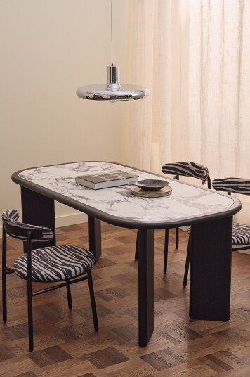 Ellos Home   Spisebord Multika 180x90 cm   Svart