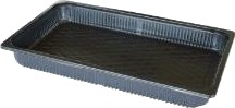 Bakke 1 Rum 1/1 Gn 530X325x60 Mm Pp Sort,48 Stk/Krt