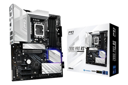 ASRock Z890 PRO RS Hovedkort ATX med LGA 1851, DDR5 og PCIe 5.0 ASRock Z890 PRO RS Hovedkort ATX med LGA 1851, DDR5 og PCIe 5.0