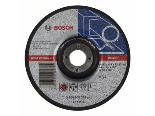 Bosch Accessories 2608600389 2608600389 Skrubskive Forkrøppet 150 Mm 22.23 Mm 1 Stk