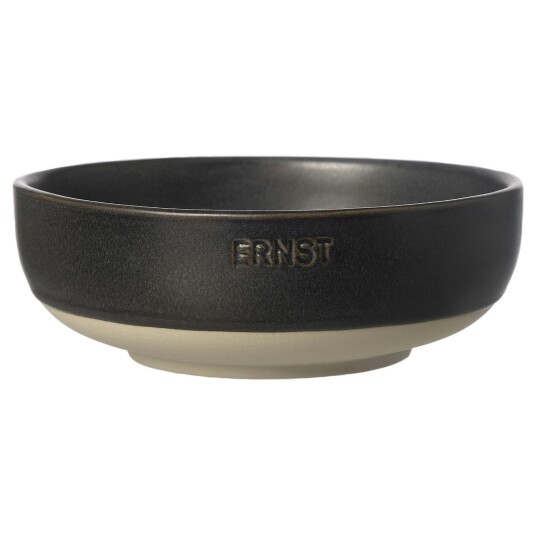 Ernst Skål Ø14cm Matt Sort/Natur Ernst Skål Ø14cm Matt Sort/Natur