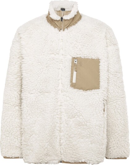 Polo Ralph Lauren Relaxed Fit Pile Fleece Jacket   CLUBHOUSE CREAM   S