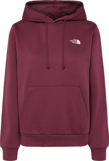 The North Face W Evolution Simple Dome Regular Hoodie   Burgundy   XS