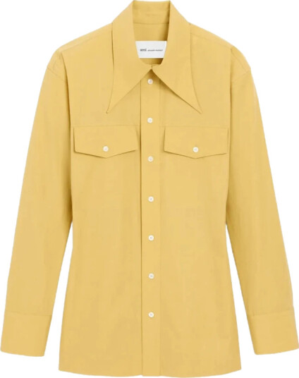 Ami Paris Dame Bluser & Skjorter Gul S,
