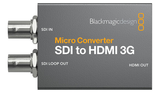 Blackmagic Micro Converter SDI til HDMI 3G – Videotilbehør for Lyd- og Videokvalitet