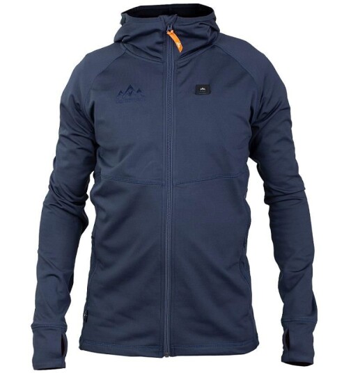 Heat Experience Heated Anyday Zip-Hood Mens Navy S