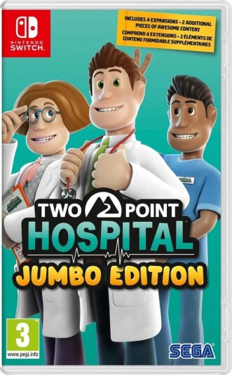 Two Point Hospital Jumbo Edition Nintendo Switch