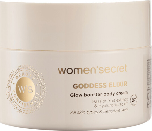 Women´secret Beauty Goddess Elixir Body Cream With Glitter 250ml