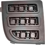 Ventilasjonsgitter VAN WEZEL 1811592