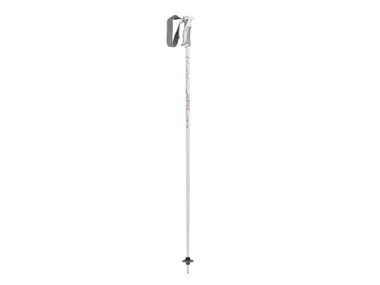 Leki Bliss, Alpin Skiidrett, 105 Cm, Voksen, Hunkjønn, Sølv, Hvit, Aluminium