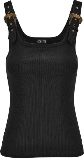 Versace Jeans Couture Dame Topper Svart 2XS,