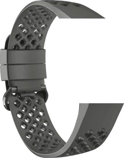 Devia Deluxe Sport Mesh reim Fitbit Charge 3/4S Grå
