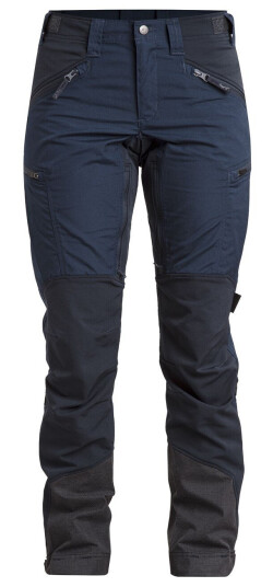 Lundhags Makke Pants, W's Light Navy Deep Blue 44