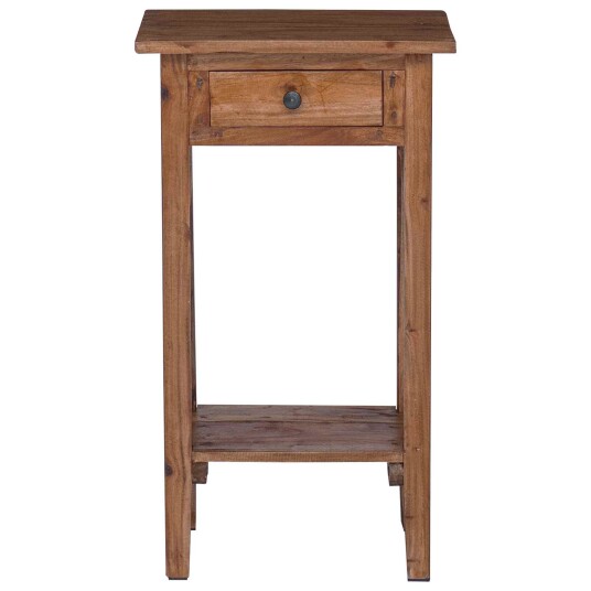 Planteholder med skuff Brun 34 x 25 x 52 cm Mahogni Tre Planteholder med skuff Brun 34 x 25 x 52 cm Mahogni Tre