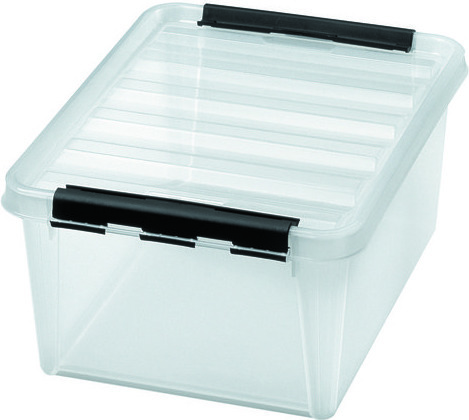 Smartstore Oppbevaringsboks classic 31 med lokk b: 39cm l: 39cm h: 26cm transparent Smartstore Oppbevaringsboks classic 31 med lokk b: 39cm l: 39cm h: 26cm transparent