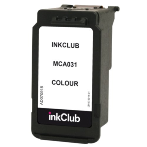inkClub MCA031 Blekkpatron, erstatter Canon CL-546XL, 3-farge, 300 sider inkClub MCA031 Blekkpatron, erstatter Canon CL-546XL, 3-farge, 300 sider