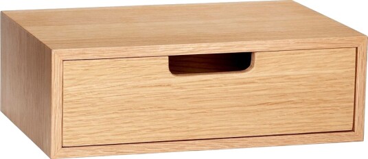 Hübsch Hide Storage Box Natural 30X20XH10CM Hübsch Hide Storage Box Natural 30X20XH10CM
