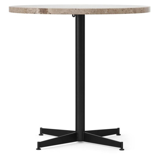 Audo Nook Spisebord Ø80 Sort/ Kunis Breccia