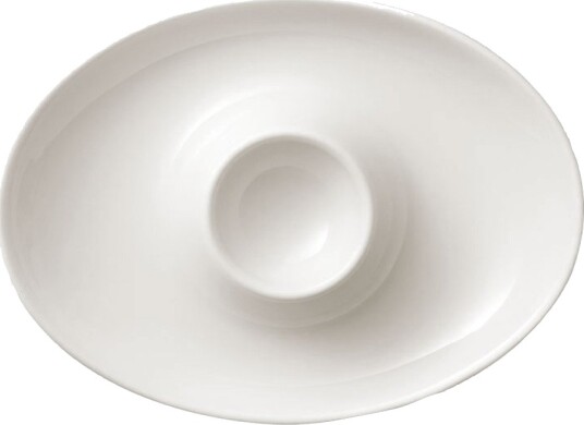 Villeroy & Boch Royal eggekopp med fat 12,5 cm hvit